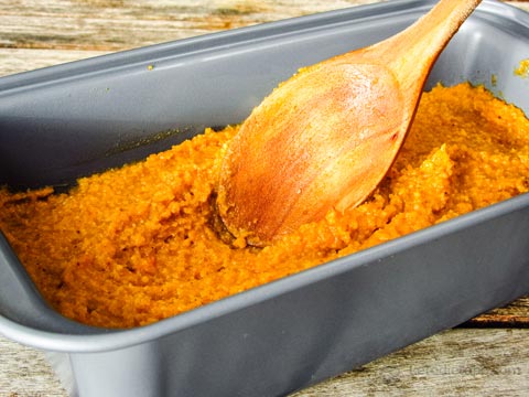 Low-Carb Pumpkin & Orange Cheesecake Bread