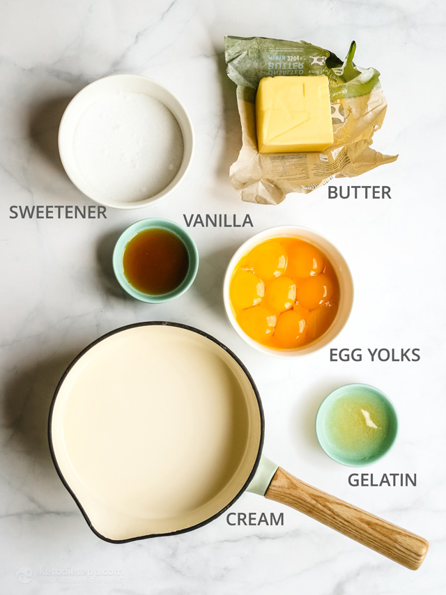 Keto Vanilla Custard