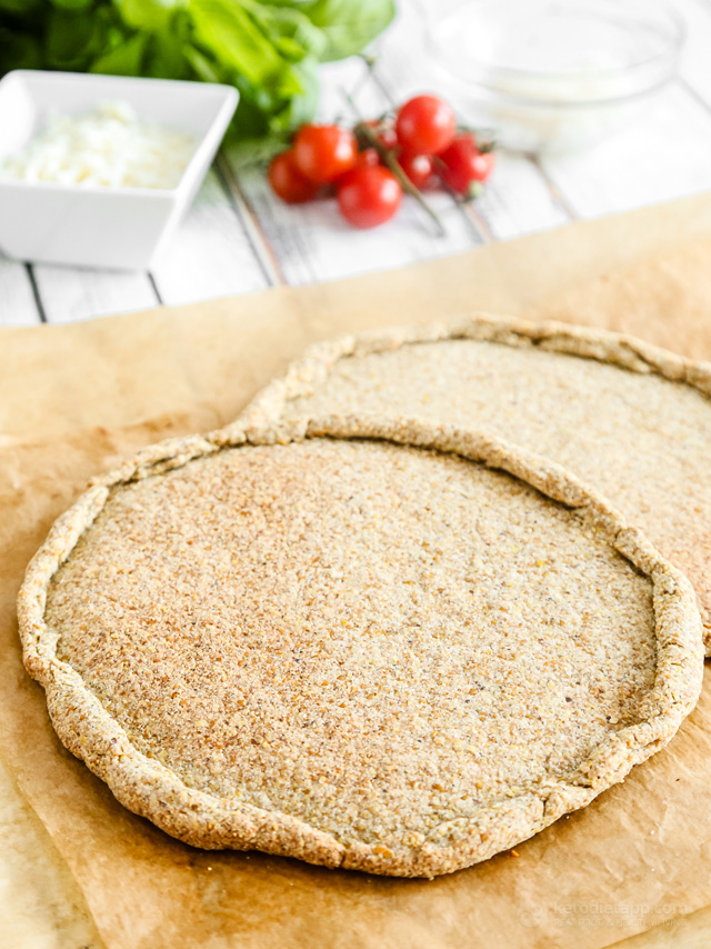 Thin Keto Pizza Crust