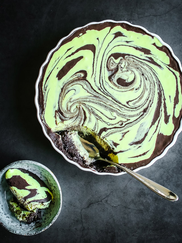 Keto Chocolate & Mint Cheesecake Mousse