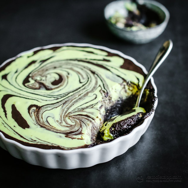 Keto Chocolate & Mint Cheesecake Mousse