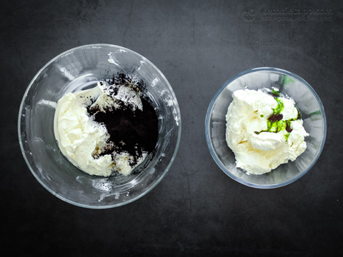 Keto Chocolate & Mint Cheesecake Mousse (no-bake, low-carb, sugar-free) Keto Chocolate & Mint Cheesecake Mousse