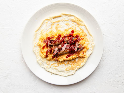 Loaded Egg White Protein Wraps