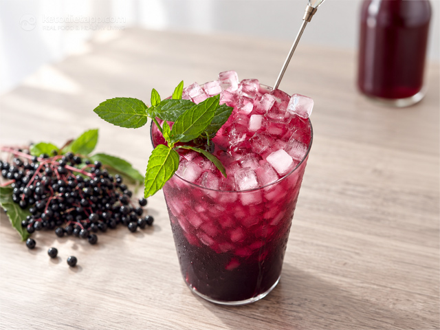 Sugar-Free Elderberry Cordial (Low-Carb Elderberry Syrup)