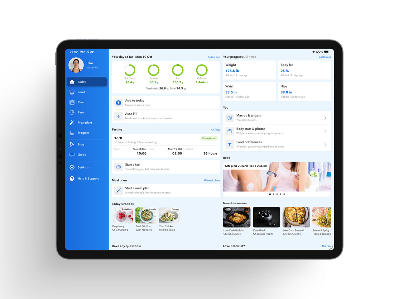 The Redesigned KetoDiet App: A Fresh Look, Easier Tracking