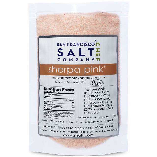 Sherpa Pink Gourmet Himalayan Salt